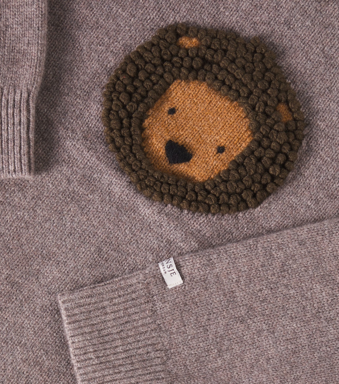 Denn embroidered wool sweater | Donsje