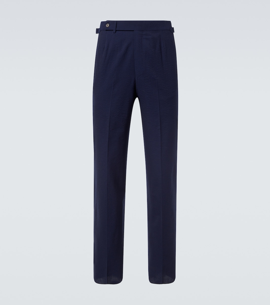 Wool and silk seersucker pants | Dunhill