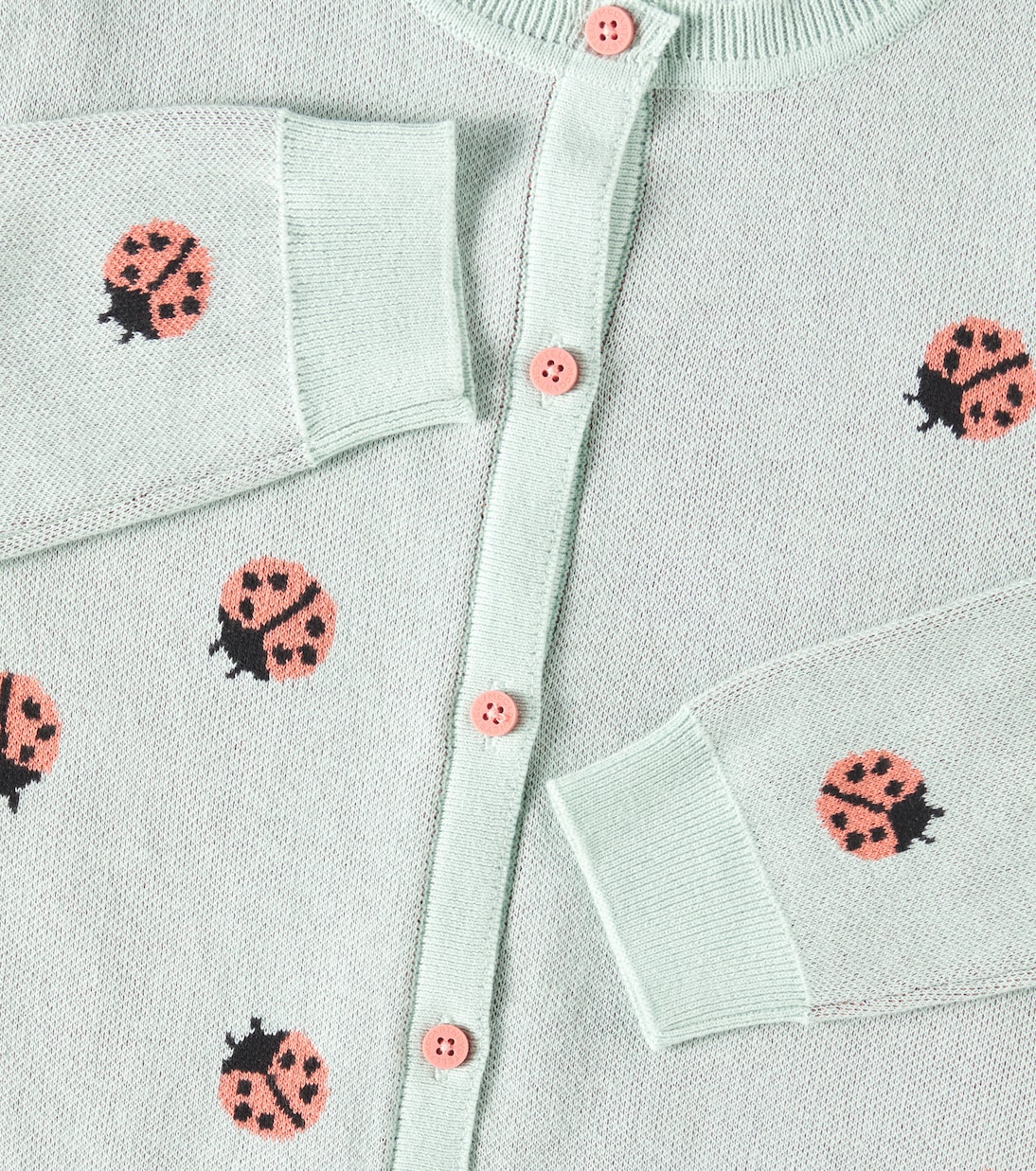 Cárdigan de algodón en jacquard | Stella McCartney Kids