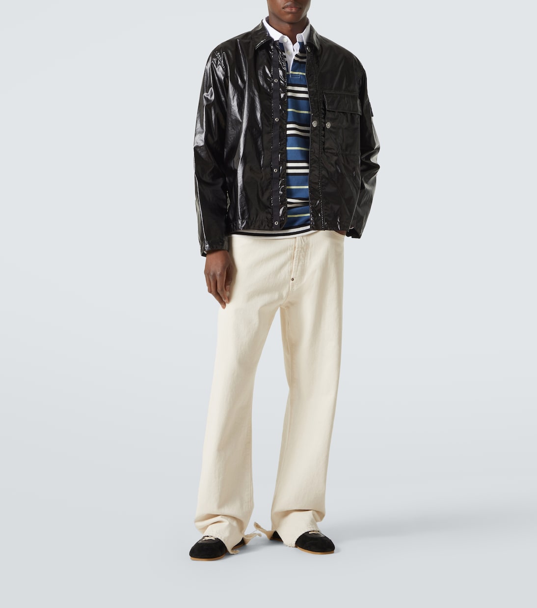 Hemdjacke Compass aus Baumwolle | Stone Island