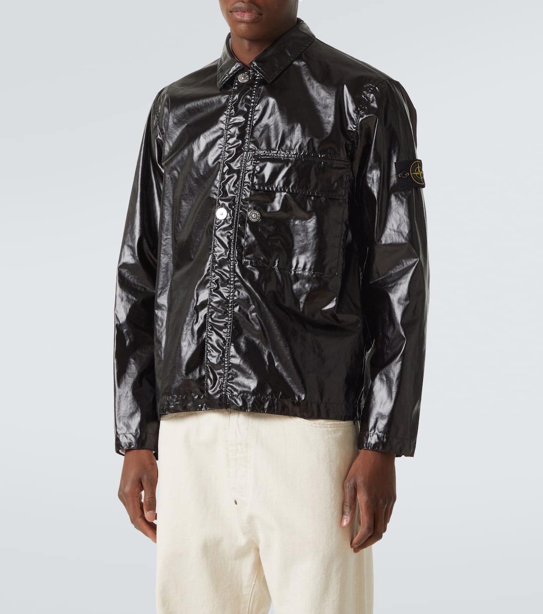 Hemdjacke Compass aus Baumwolle | Stone Island