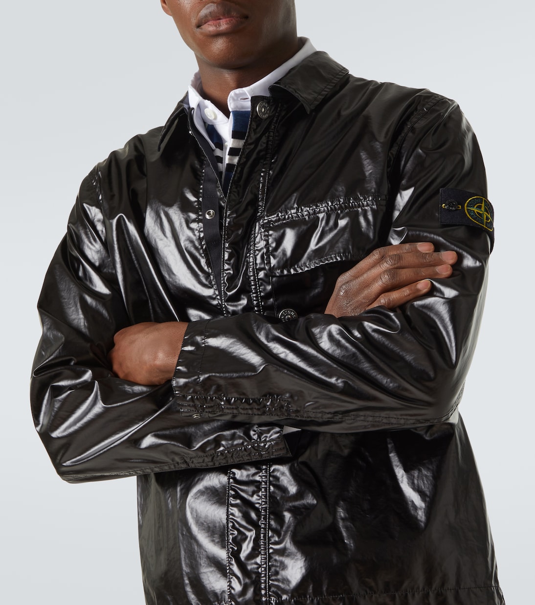 Hemdjacke Compass aus Baumwolle | Stone Island