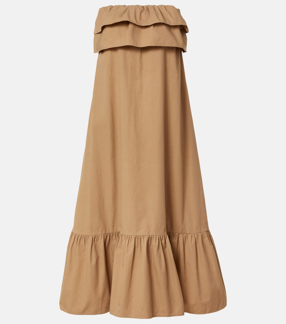 Robe longue en coton | Saint Laurent