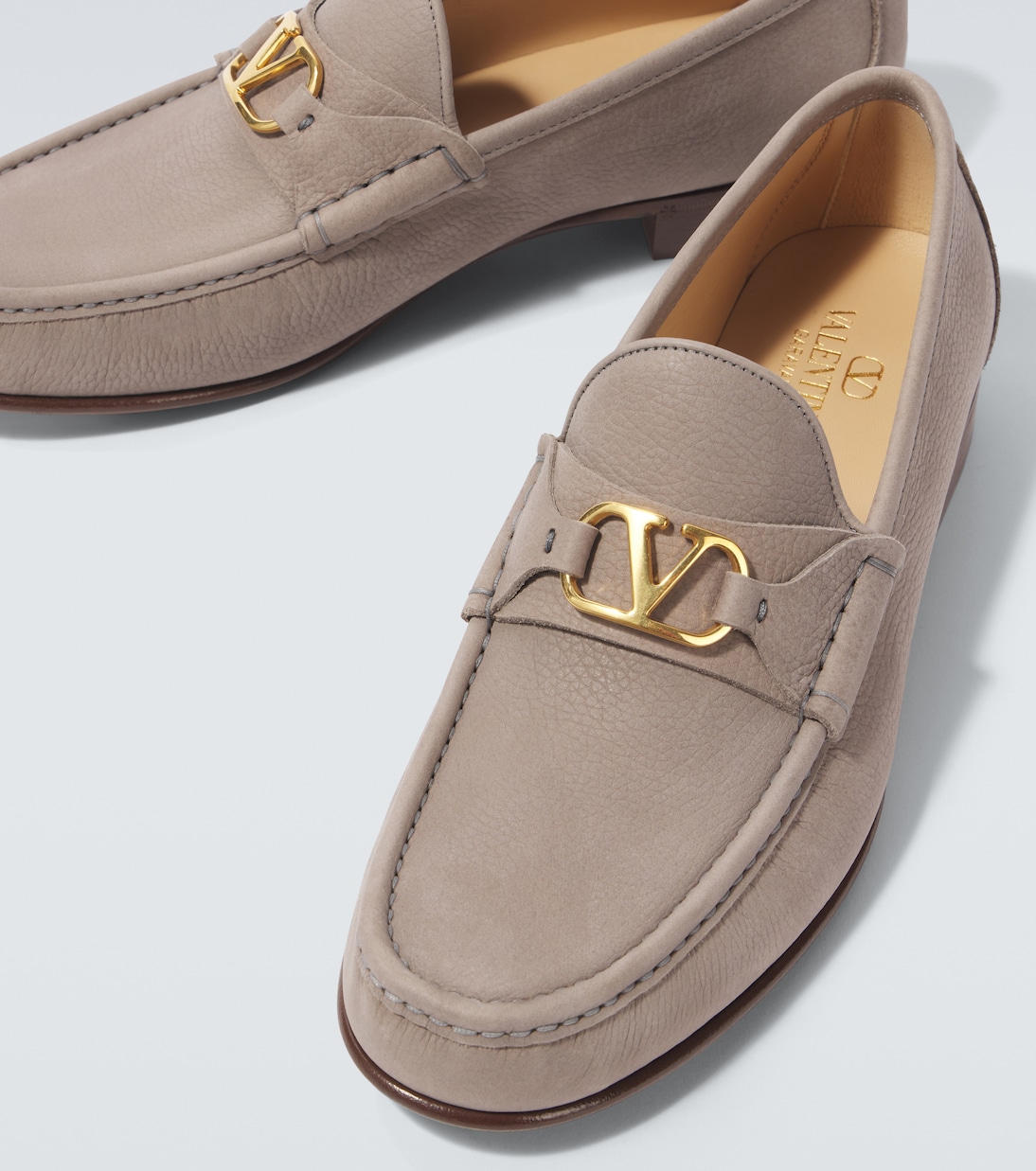 Mocassins VLogo en cuir | Valentino Garavani