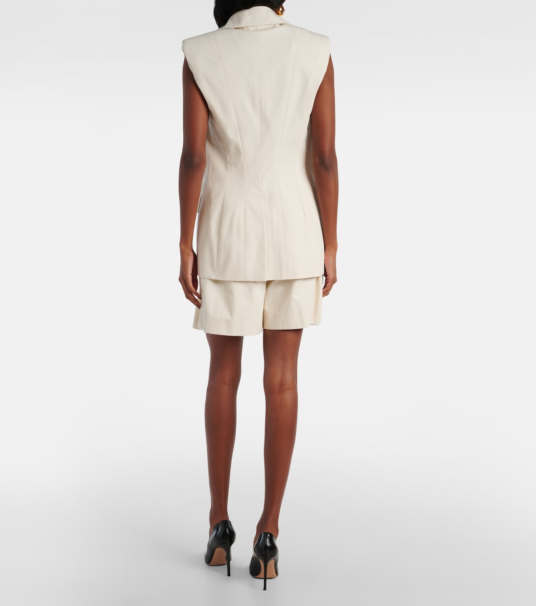 Gilet doppiopetto in canvas di cotone | Nina Ricci