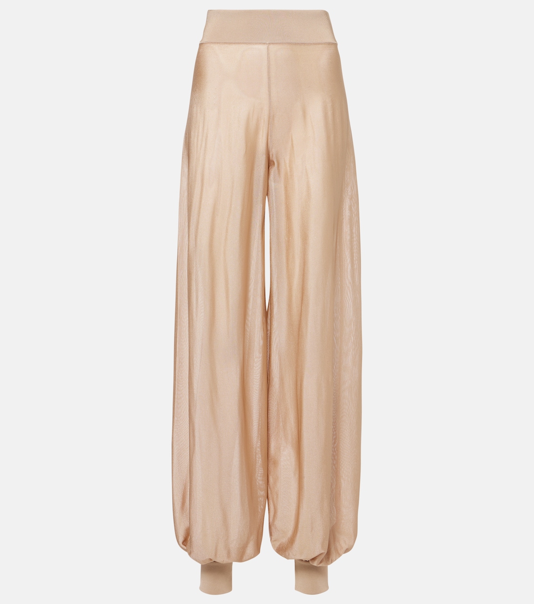 Knitted wide-leg pants | Alaïa