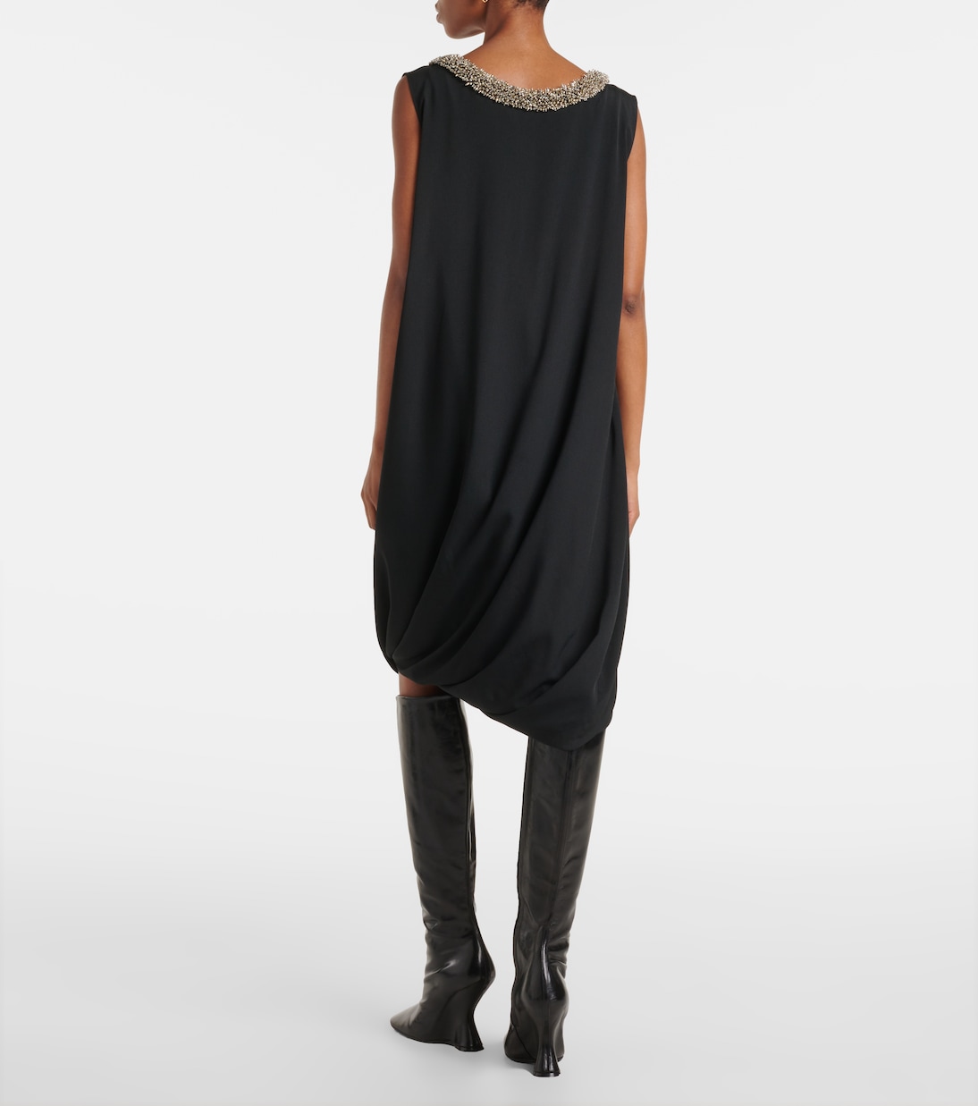 Abito corto con cristalli | Dries Van Noten