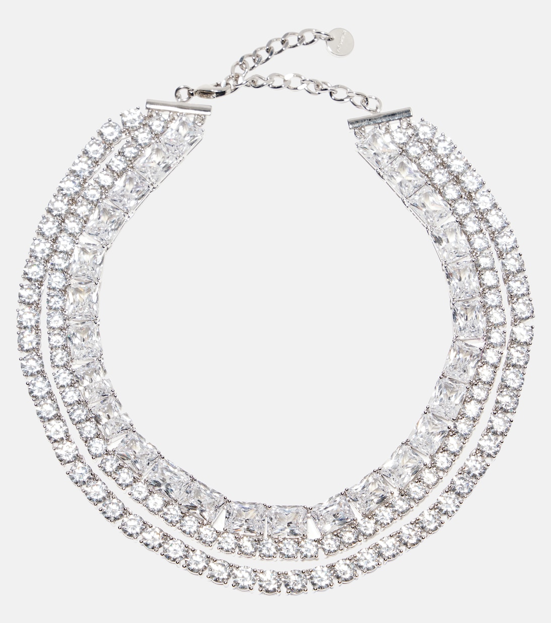 Crystal-embellished choker | Self-Portrait