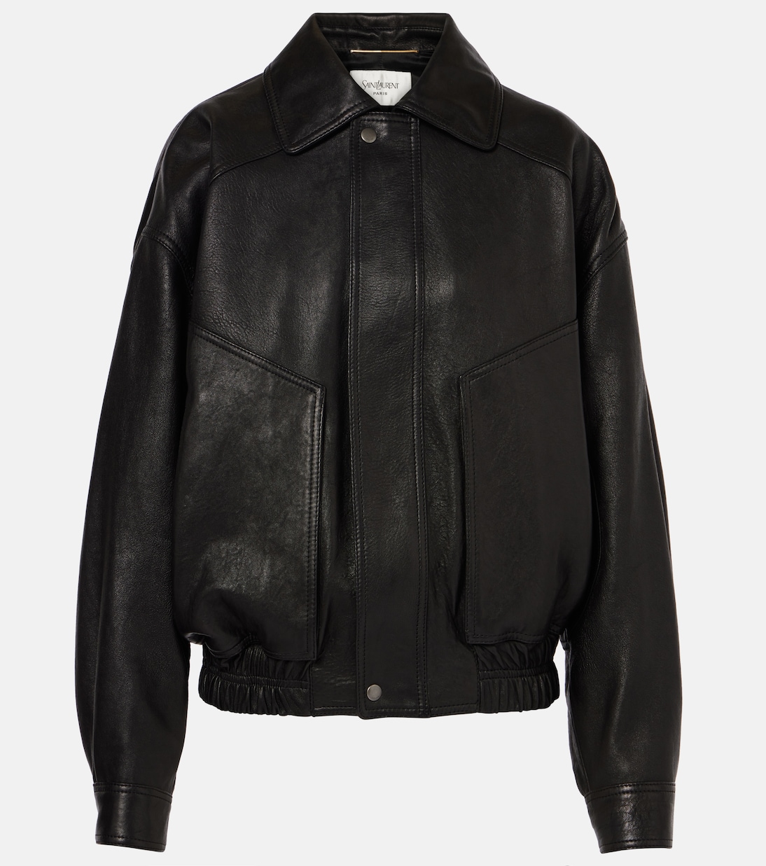 Veste bomber en cuir | Saint Laurent