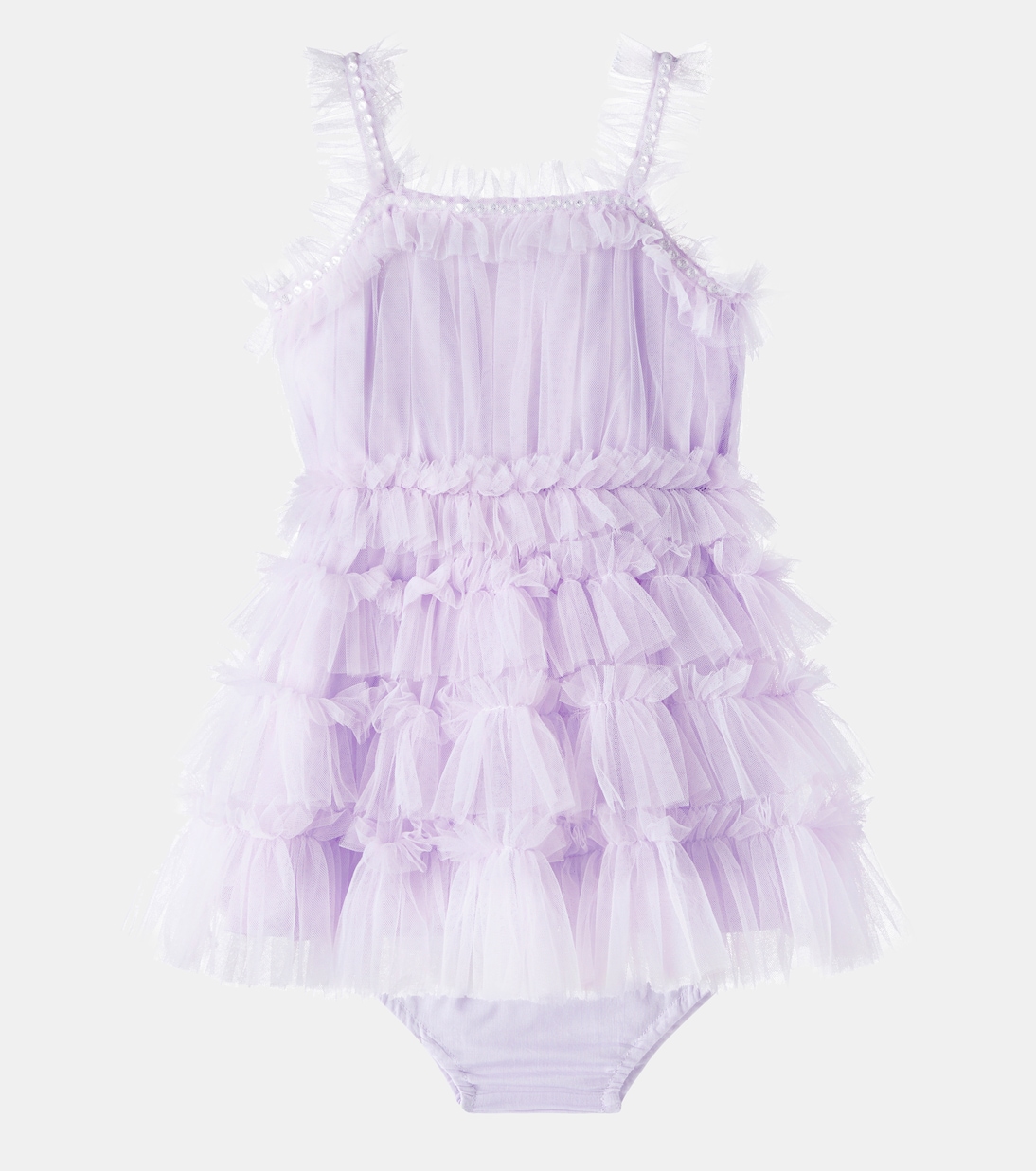 Abito Lola in tulle con balze | Tutu Du Monde