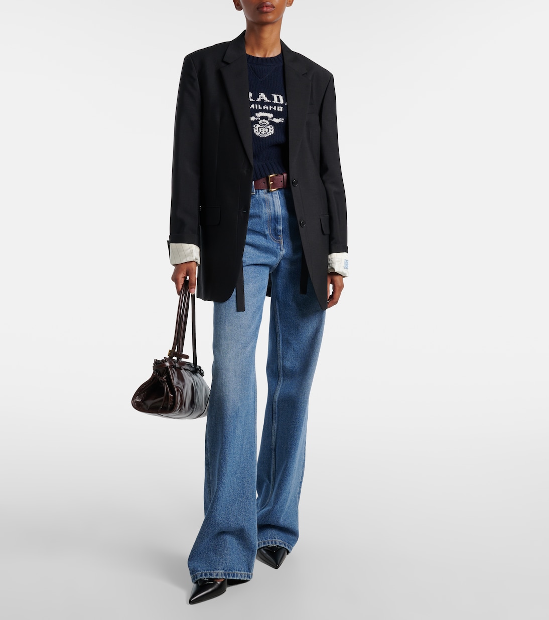 Wool and cashmere sweater | Prada