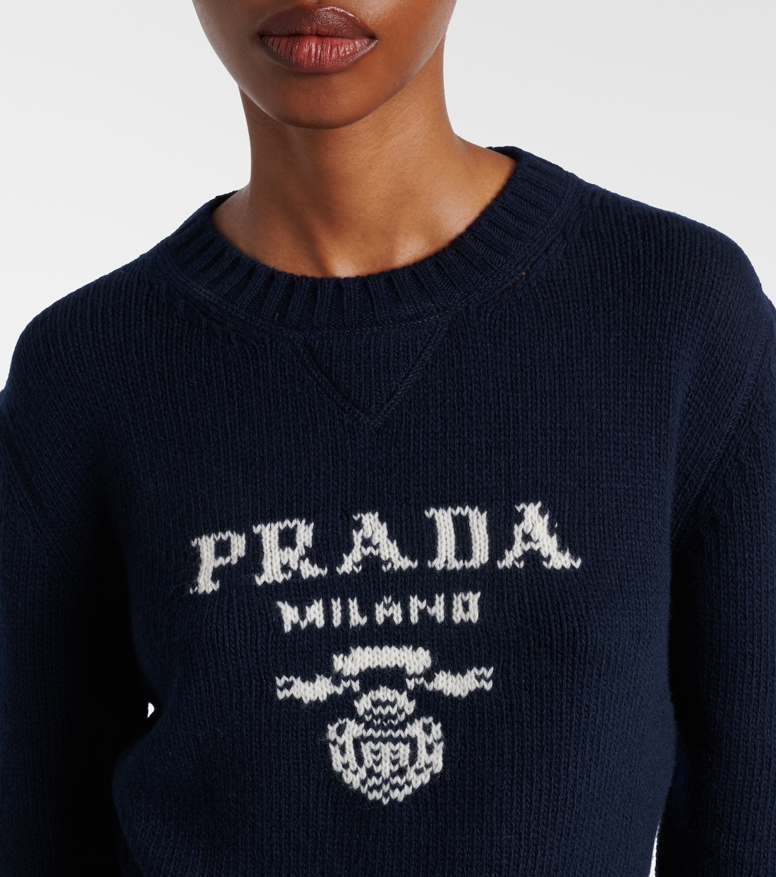 Wool and cashmere sweater | Prada