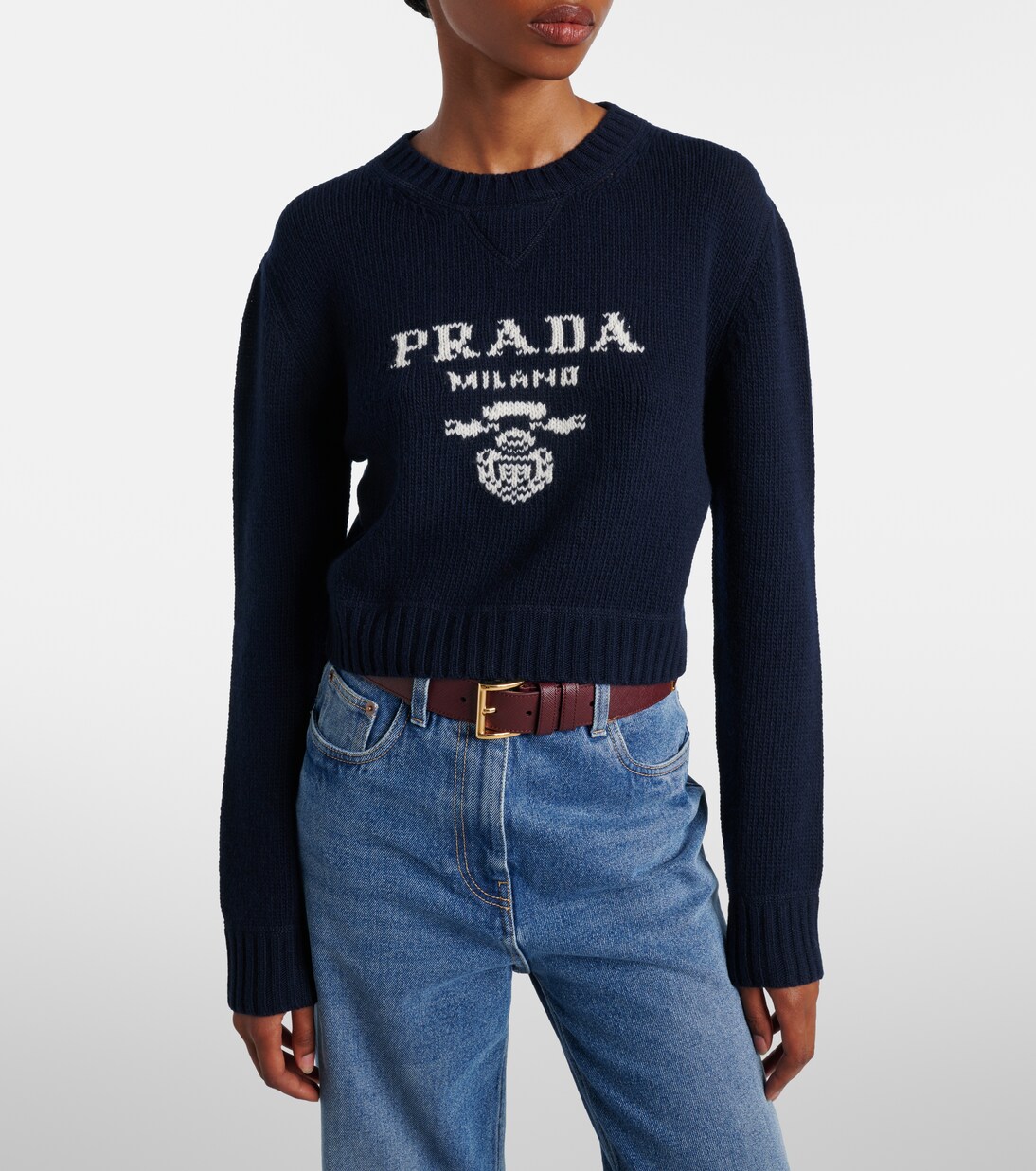 Wool and cashmere sweater | Prada