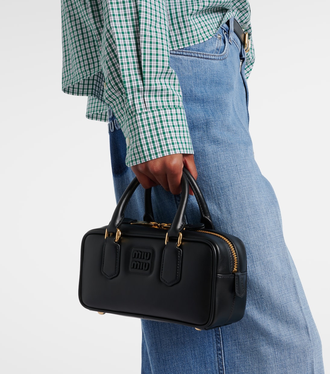Tote Arcadie aus Leder | Miu Miu