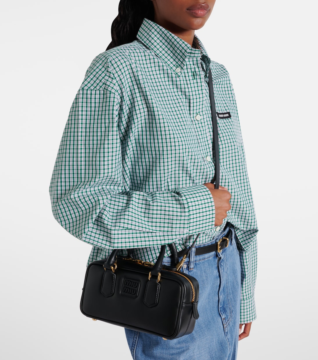 Tote Arcadie aus Leder | Miu Miu