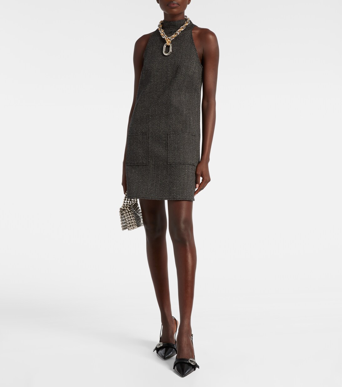 Heritage wool minidress | Courrèges