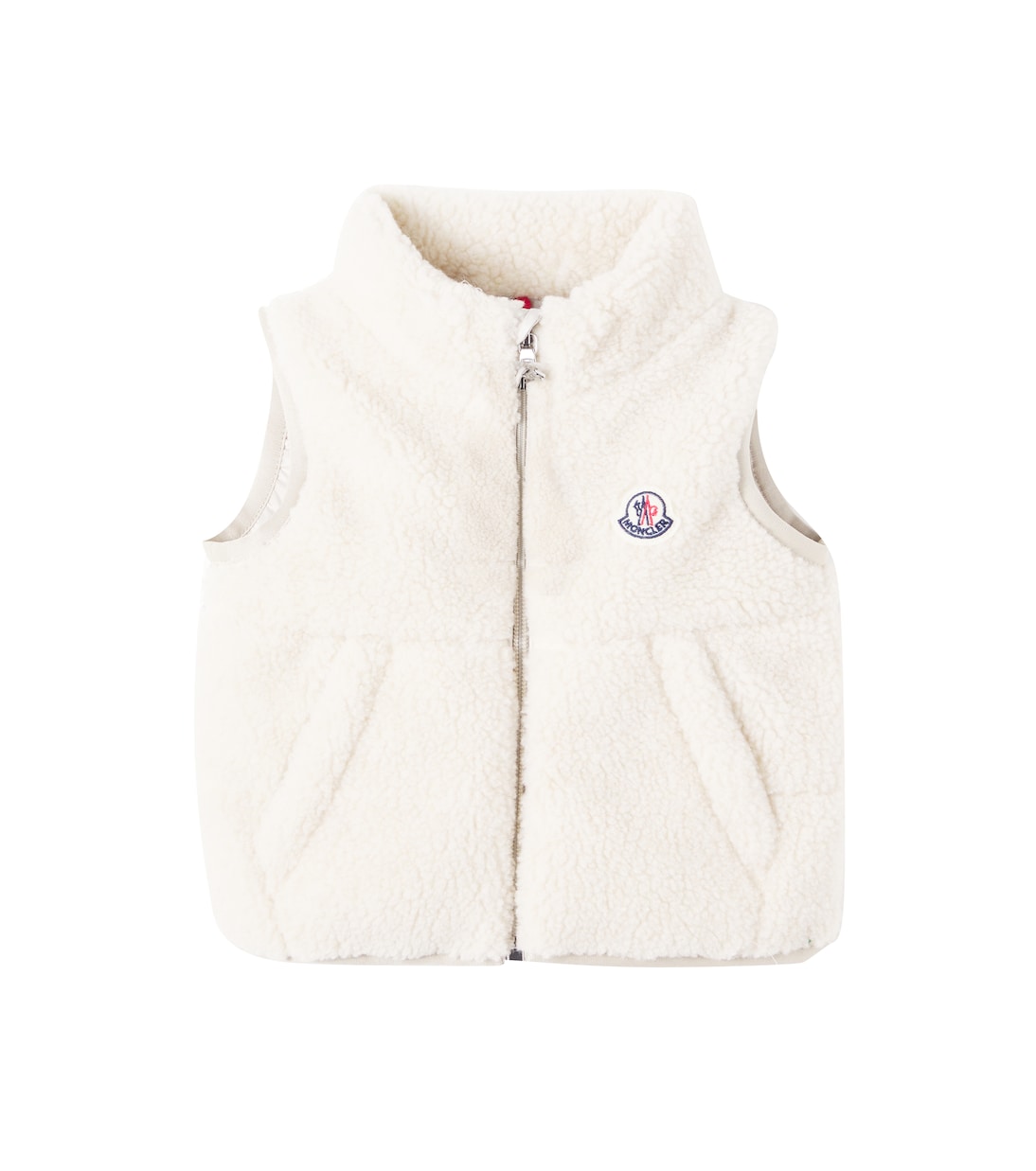 Baby Ernst down-paneled teddy vest | Moncler Enfant