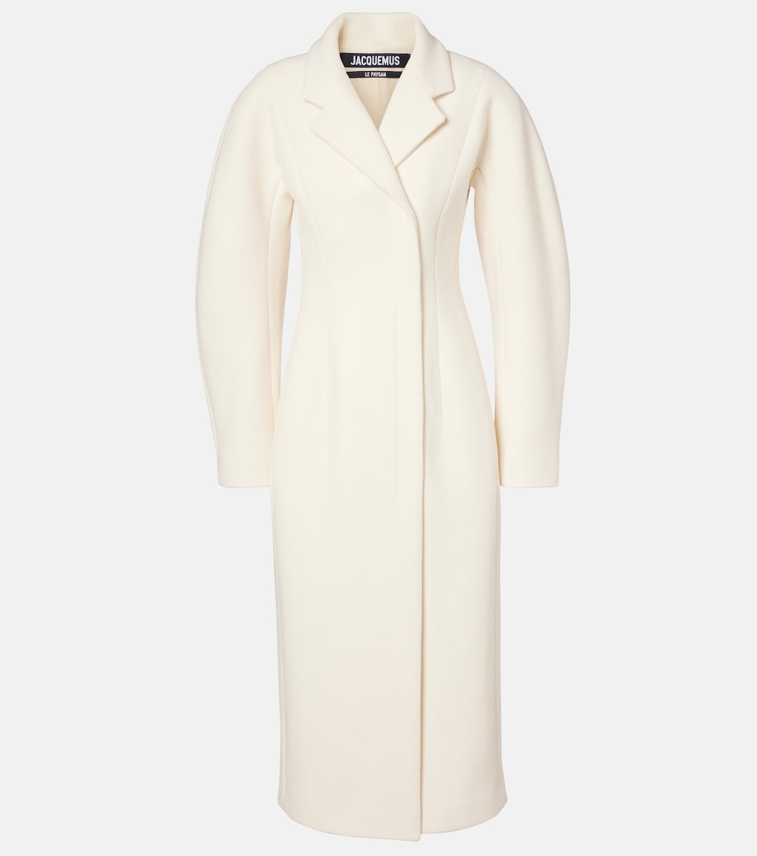Curvo virgin wool coat | Jacquemus