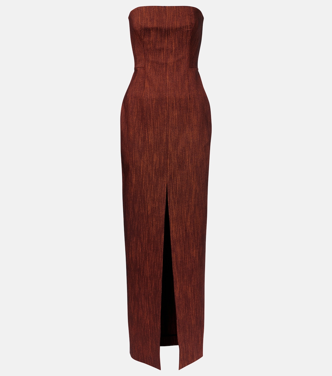 Shani wool and cotton bustier gown | Roksanda