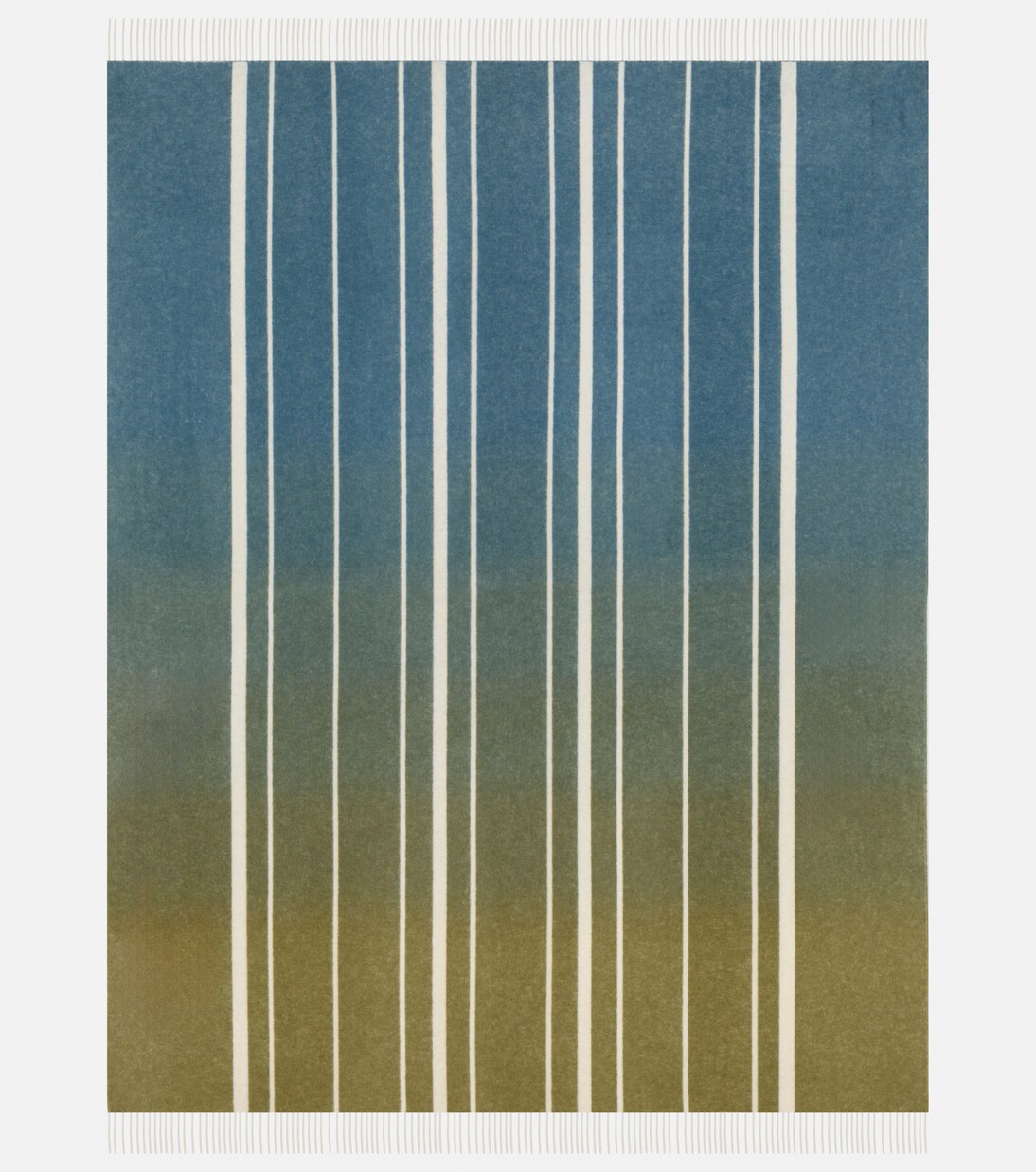 Suitcase striped cashmere blanket | Loro Piana
