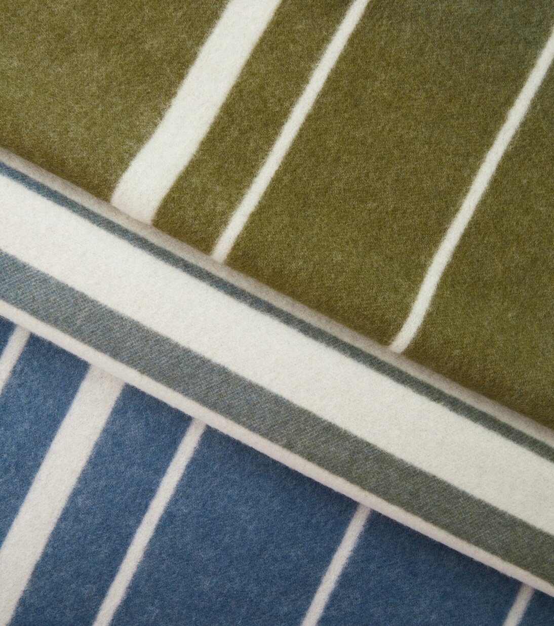 Suitcase striped cashmere blanket | Loro Piana