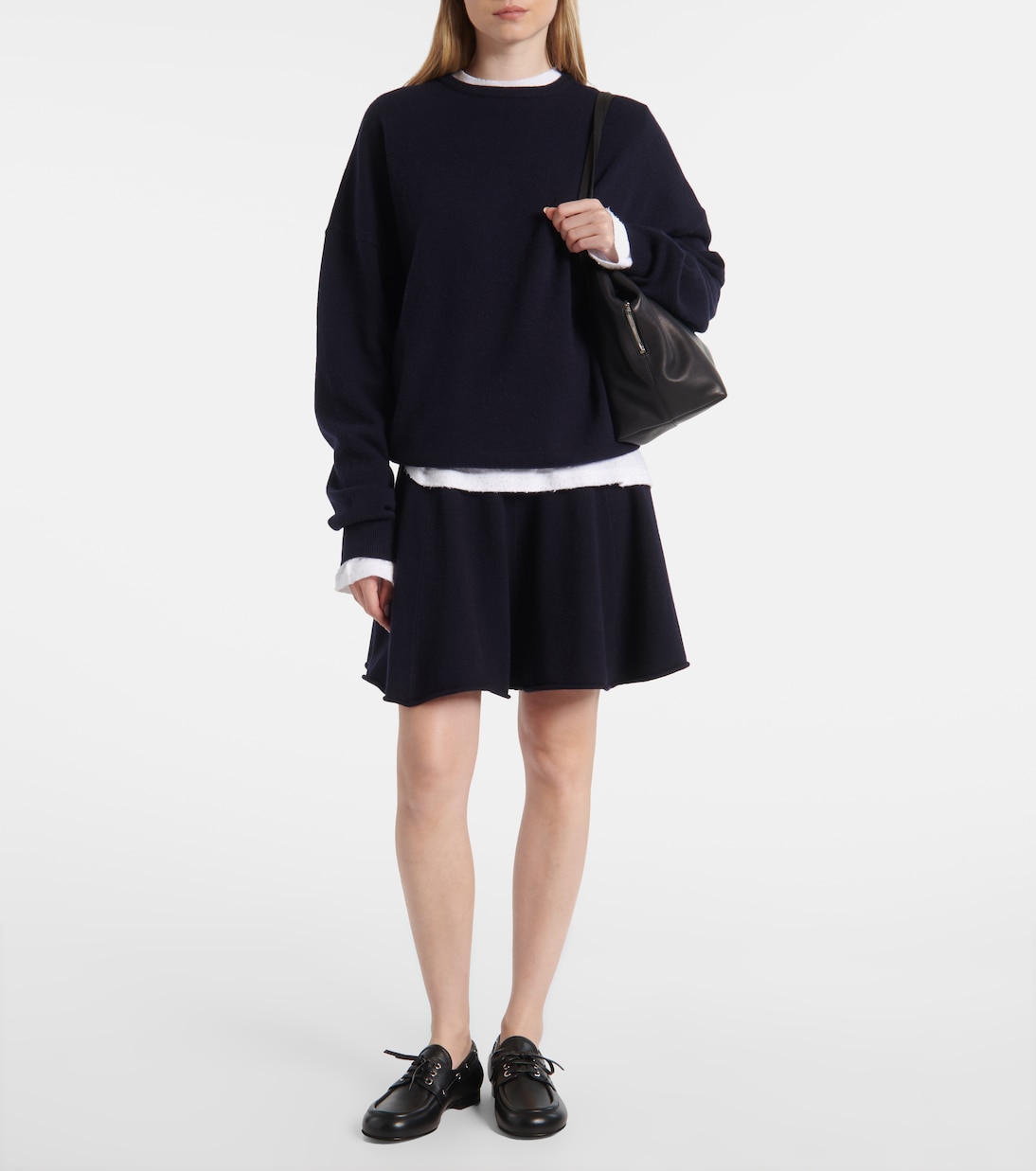 Jersey Tes en mezcla de cachemir | Extreme Cashmere