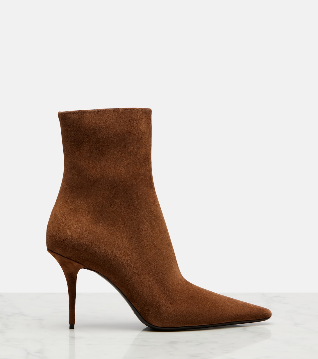 Ashley 90绒面革及踝靴 | Saint Laurent