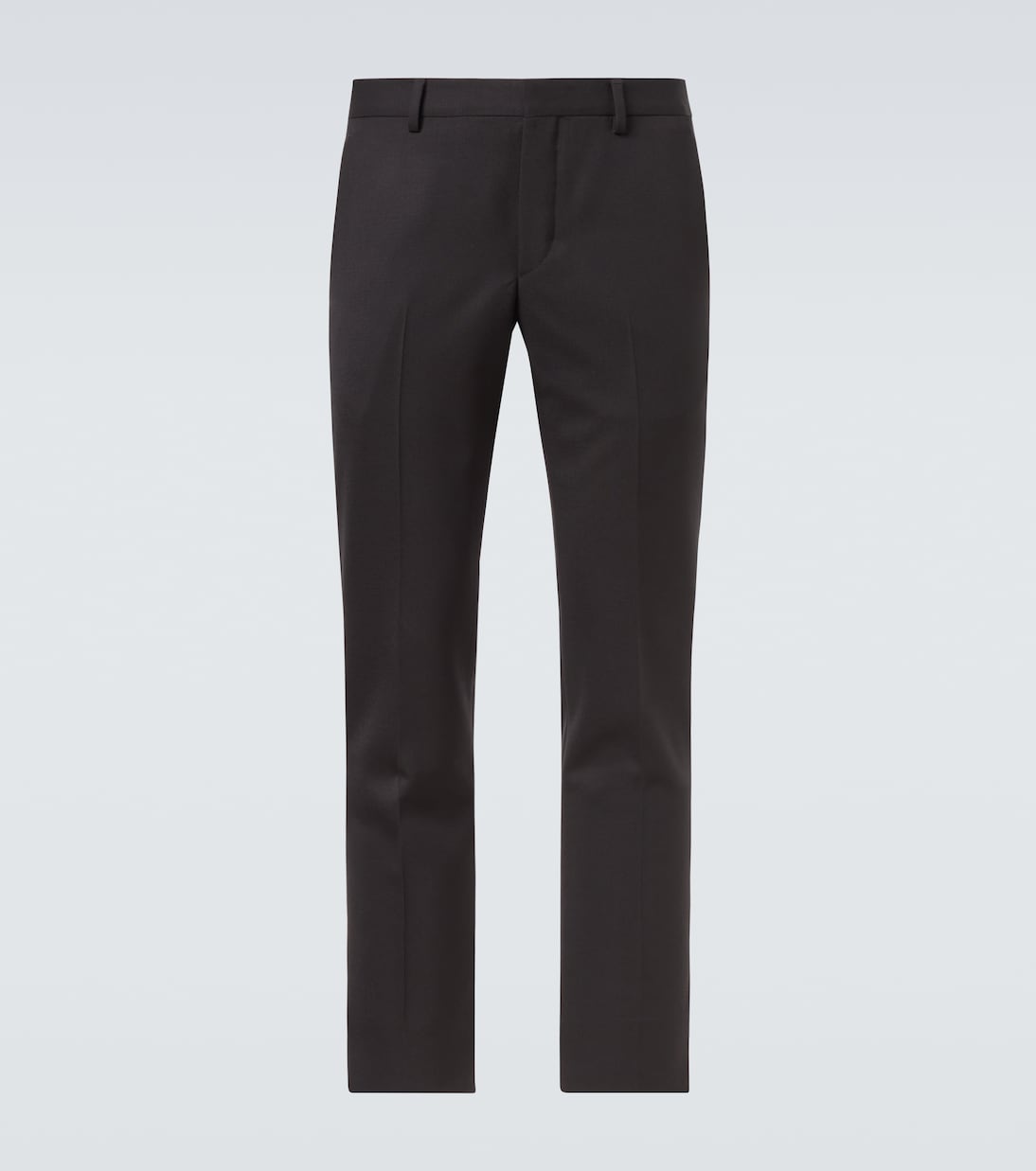Virgin wool straight pants | Prada