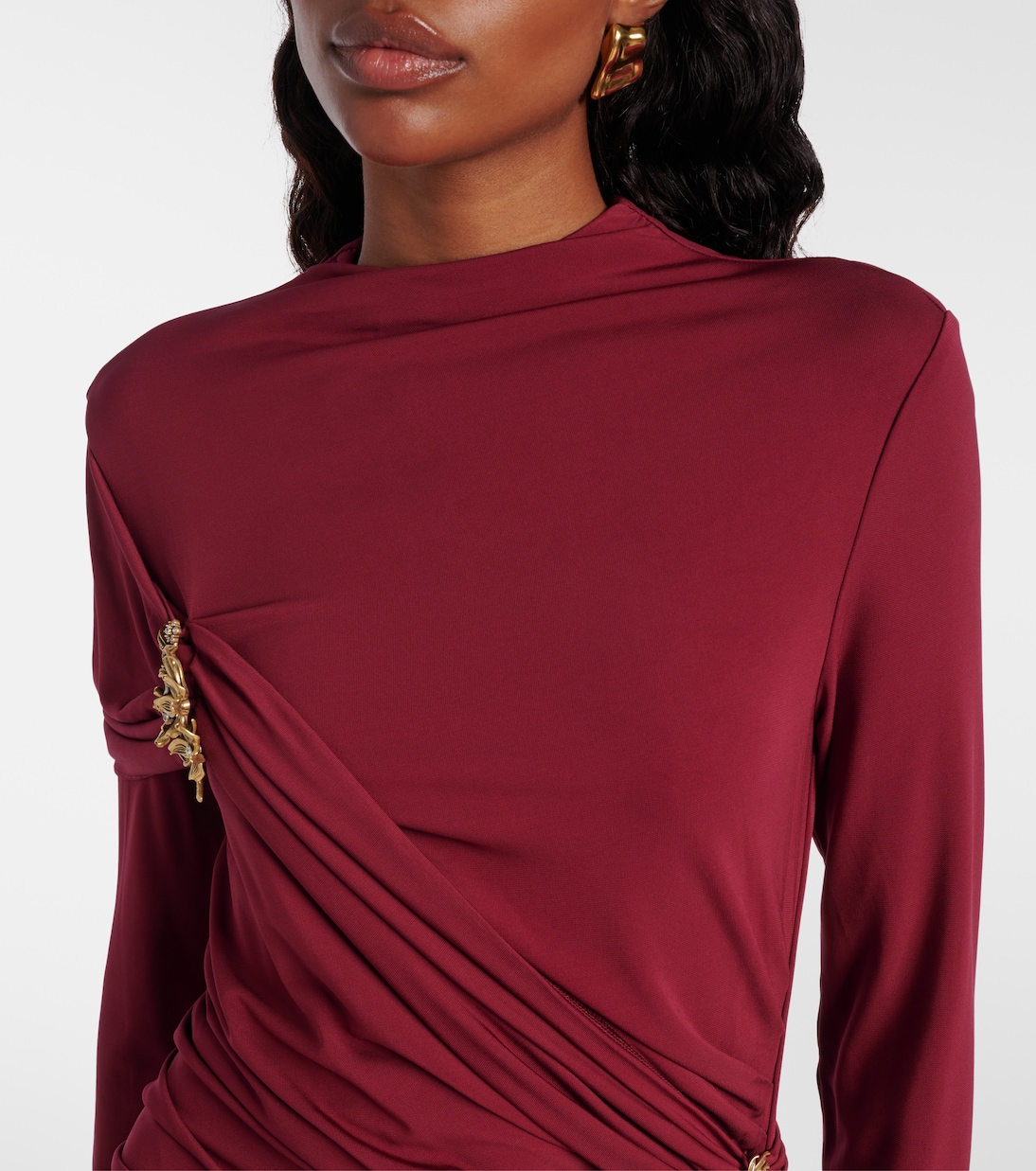Izadora embellished jersey gown | Simkhai