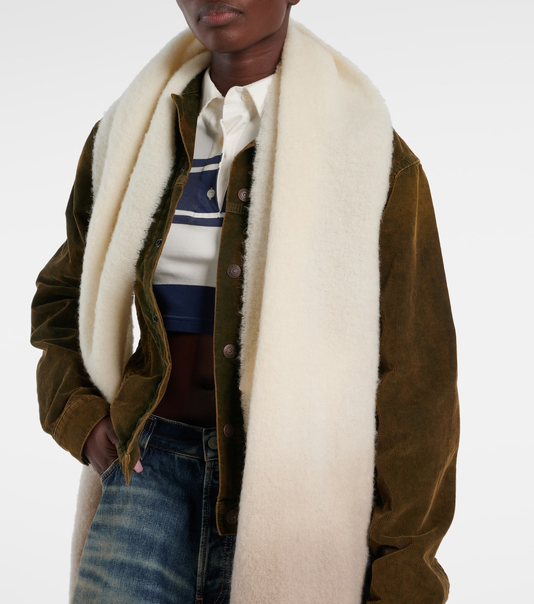 Vally fringed scarf | Acne Studios