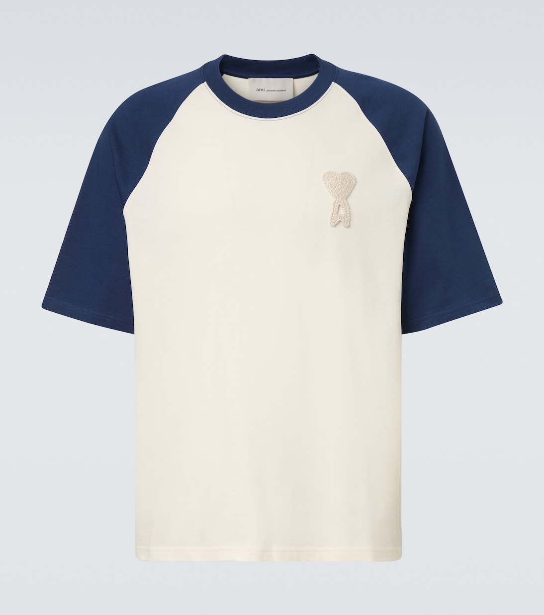 T-Shirt Ami de Cœur aus Baumwoll-Jersey | Ami Paris