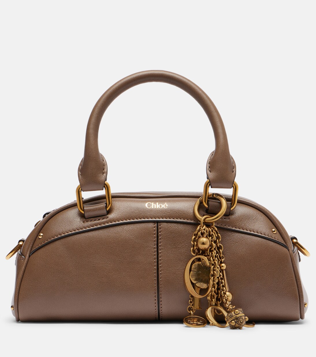 Chloé Bowling Small leather tote bag | Chloé
