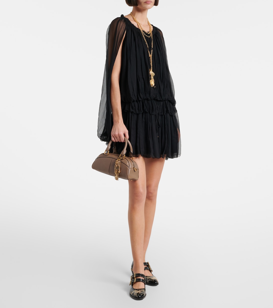 Chloé Bowling Small leather tote bag | Chloé