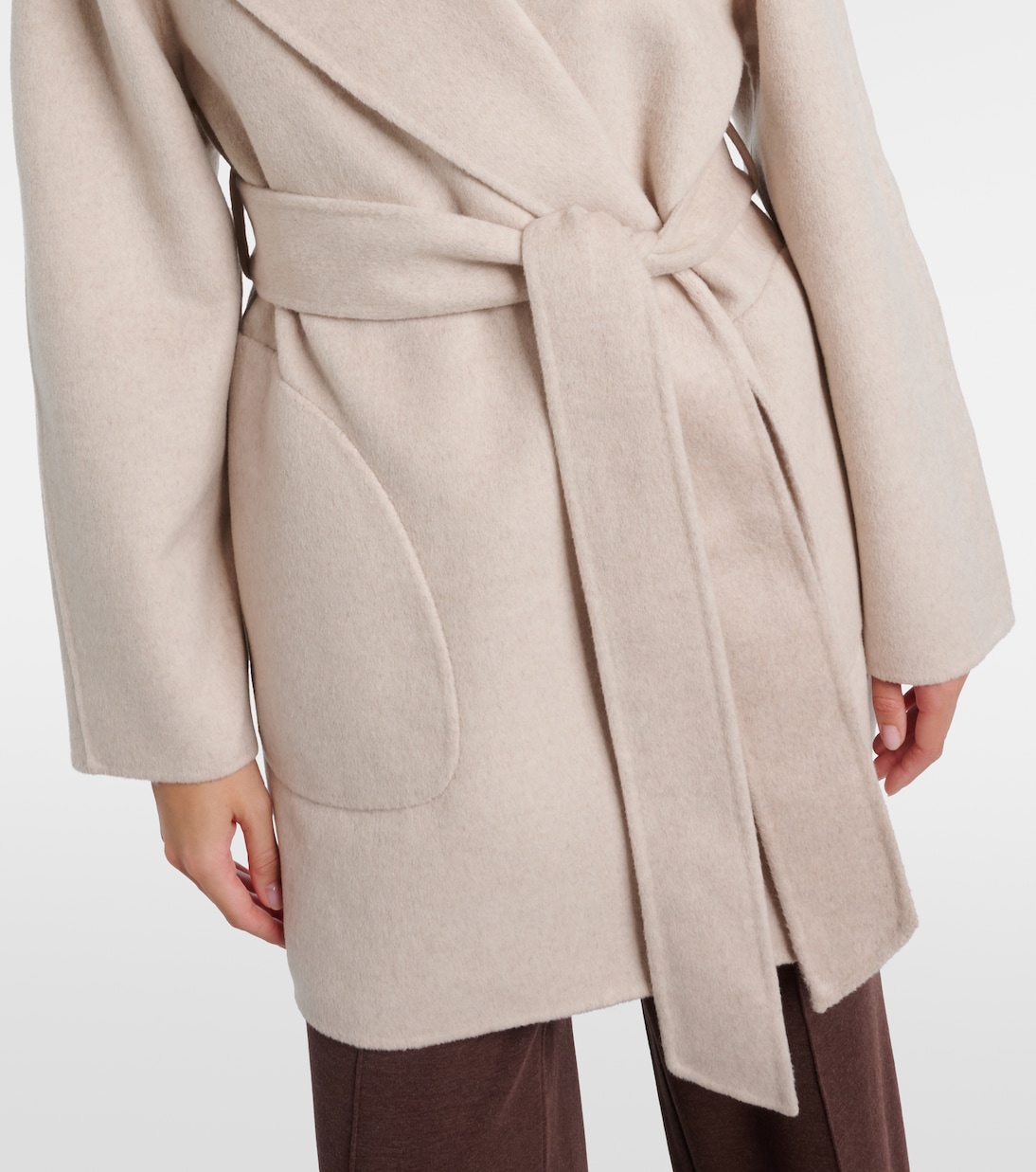 Chaqueta wrap Edgemere en mezcla de lana | Varley