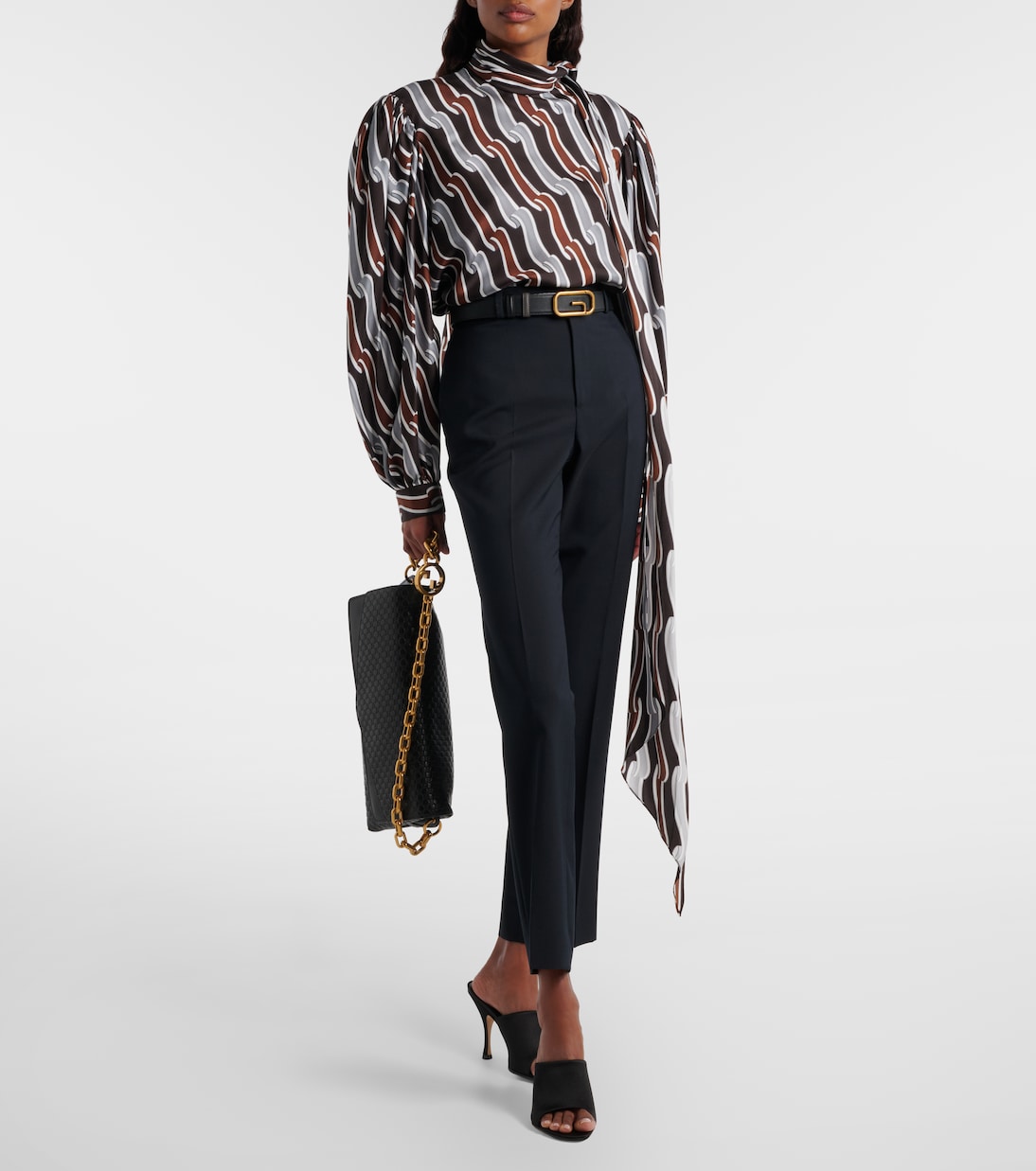 Gerade Hose aus Wolle | Gucci