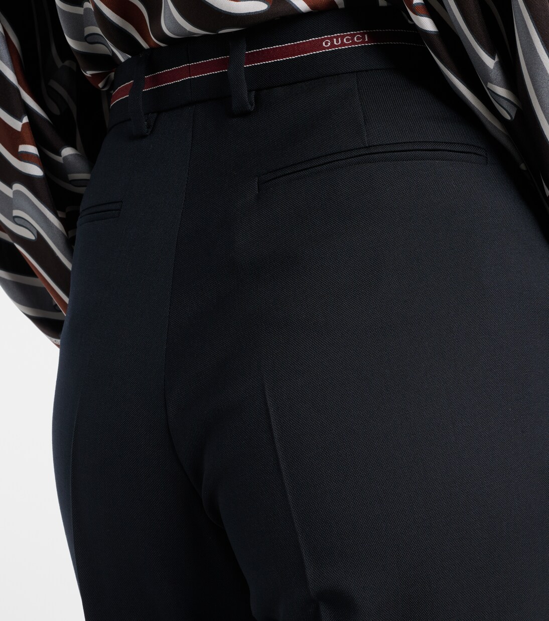 Gerade Hose aus Wolle | Gucci