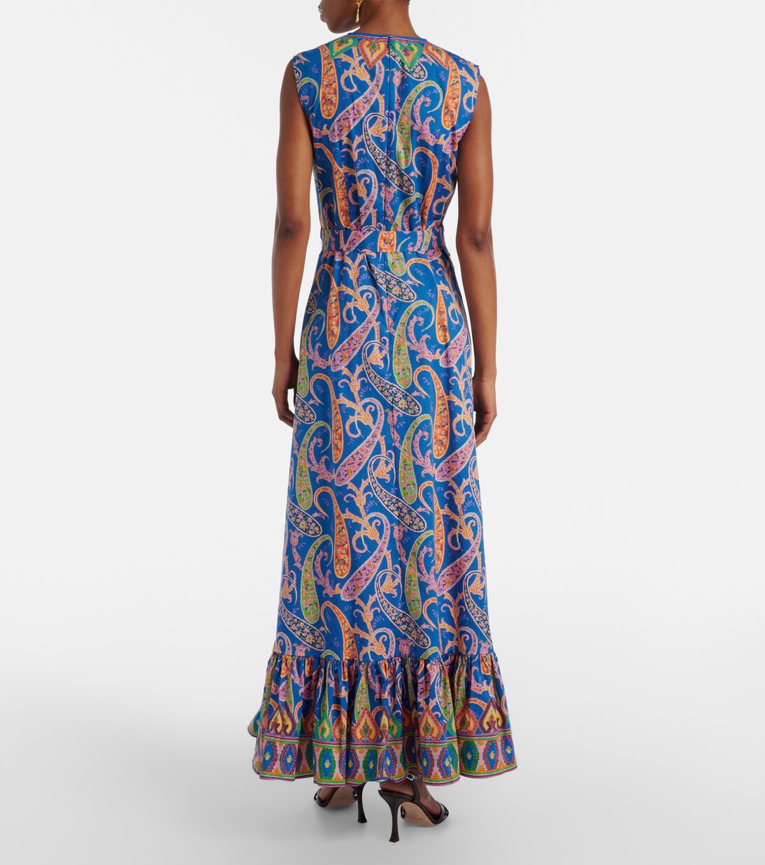 Robe longue en coton mélangé | Etro