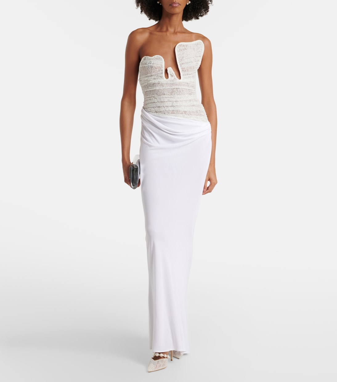 Pumps Aurelie aus Satin mit Zierperlen | Jimmy Choo