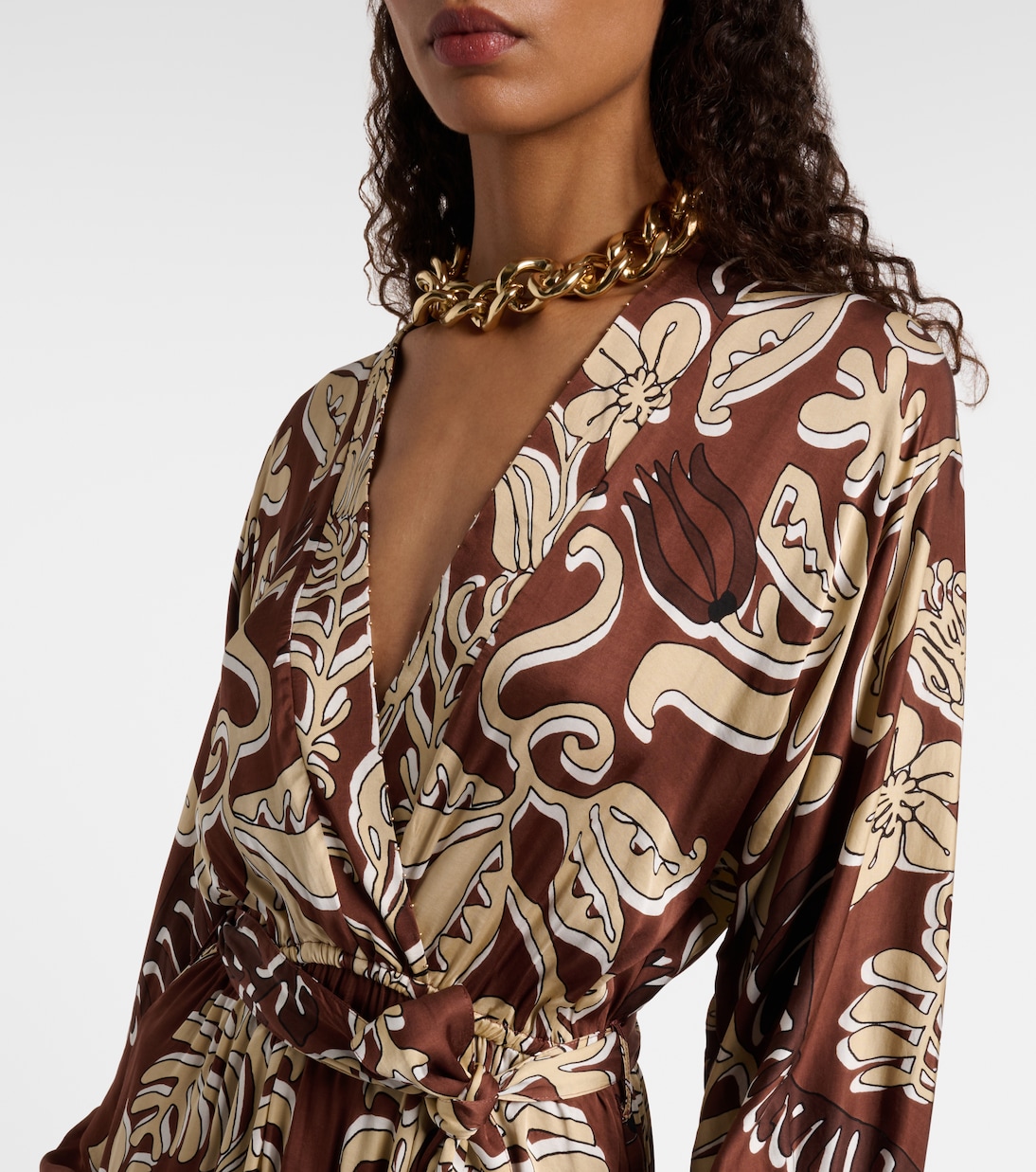 Kristen printed maxi dress | Poupette St Barth