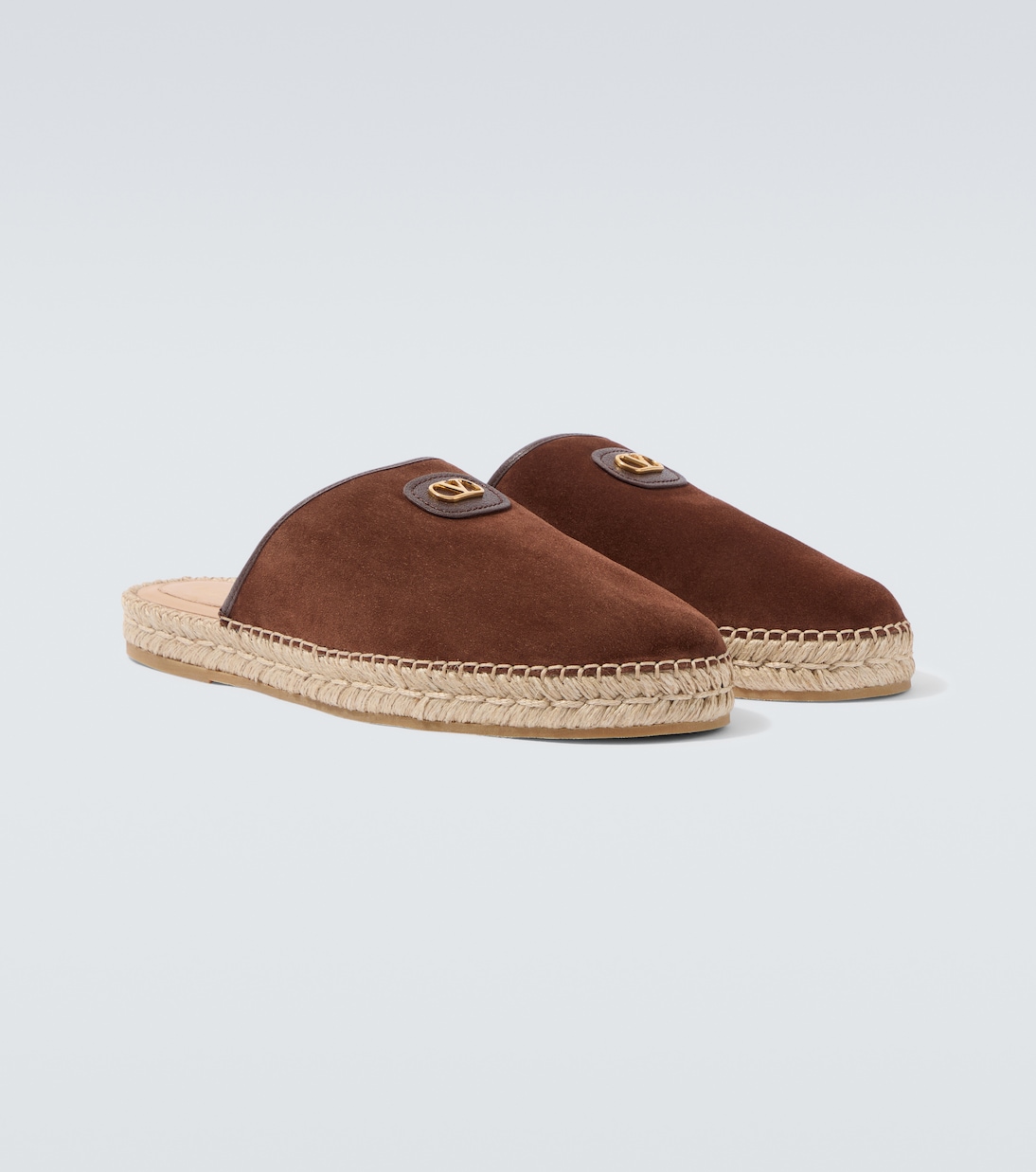Palm Avenue VLogo suede mules | Valentino Garavani