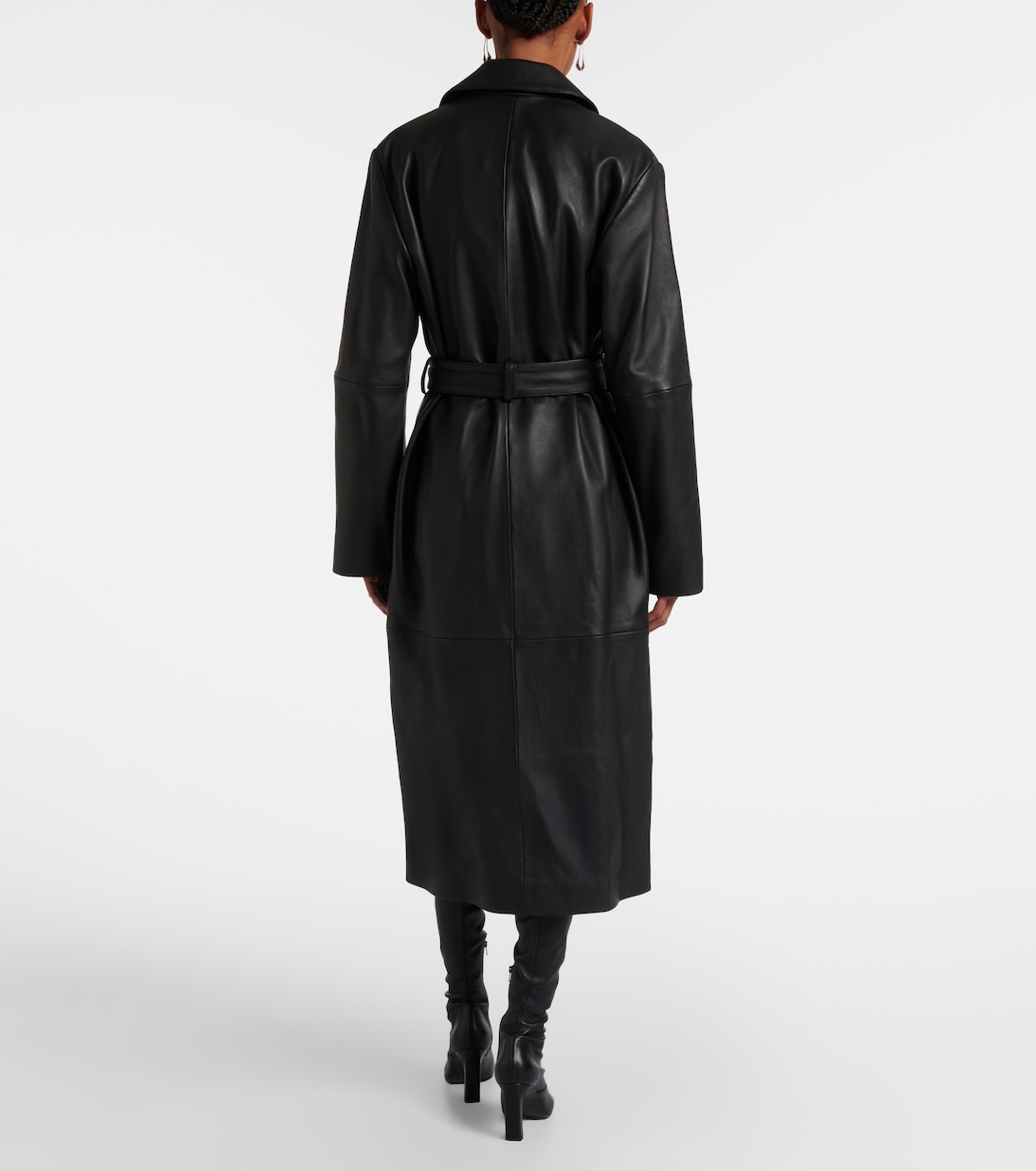 Mantel aus Leder | Toteme