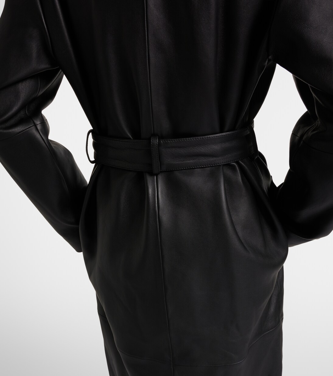 Mantel aus Leder | Toteme