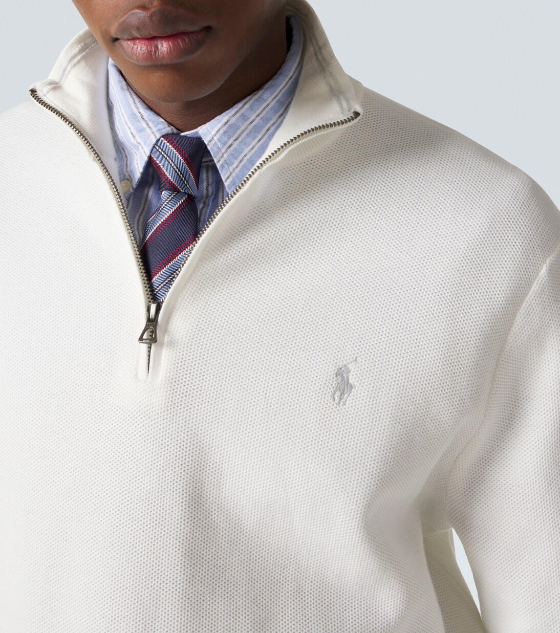 Logo cotton half-zip sweater | Polo Ralph Lauren