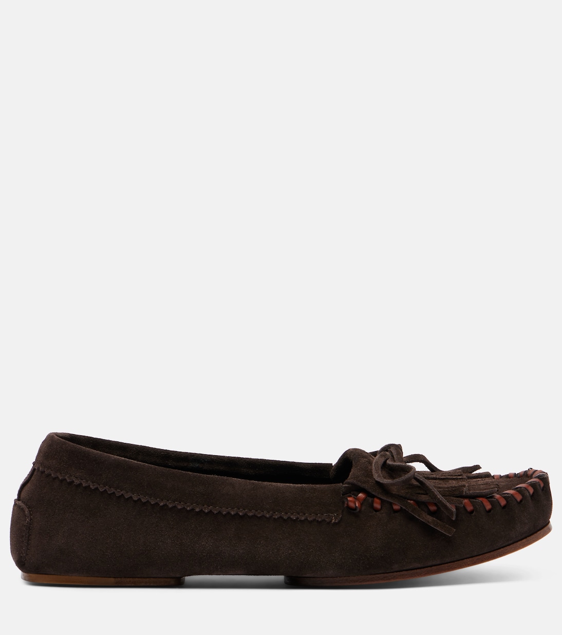 Indiana tasseled suede loafers | Paris Texas