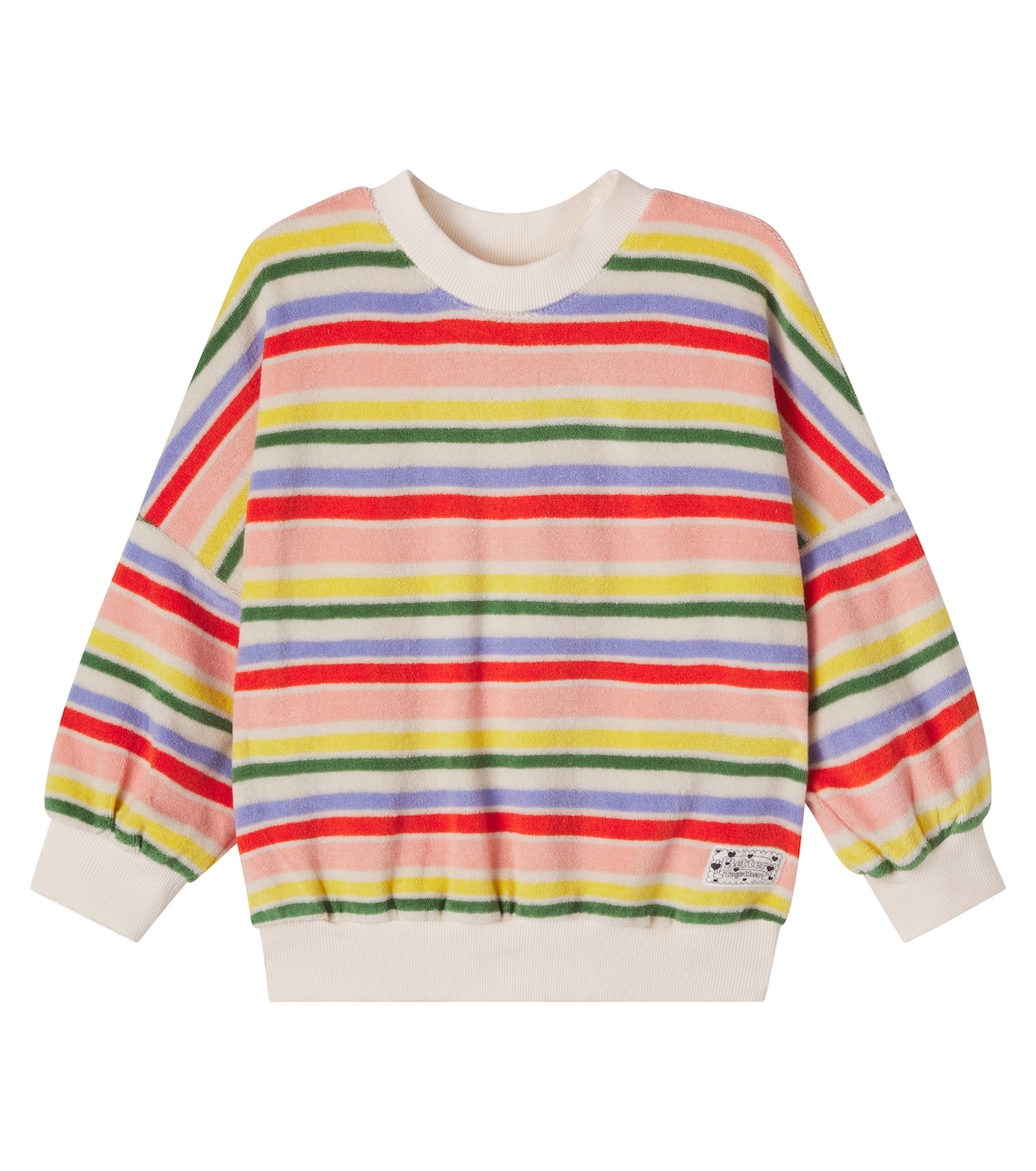 Marika striped cotton-blend sweatshirt | Molo