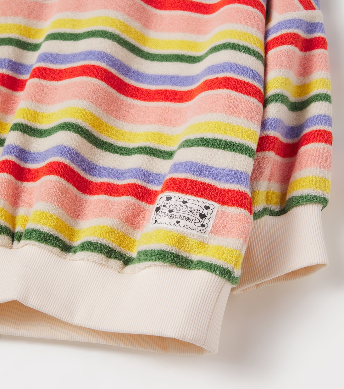 Marika striped cotton-blend sweatshirt | Molo