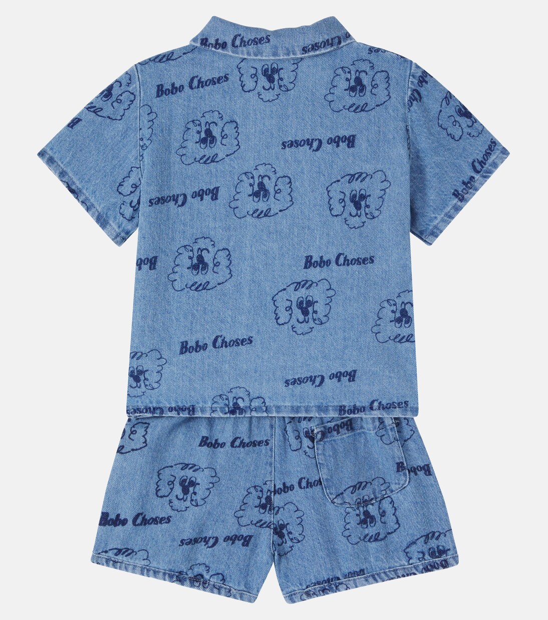 Baby Set Pickles The Dog aus Hemd und Shorts | Bobo Choses