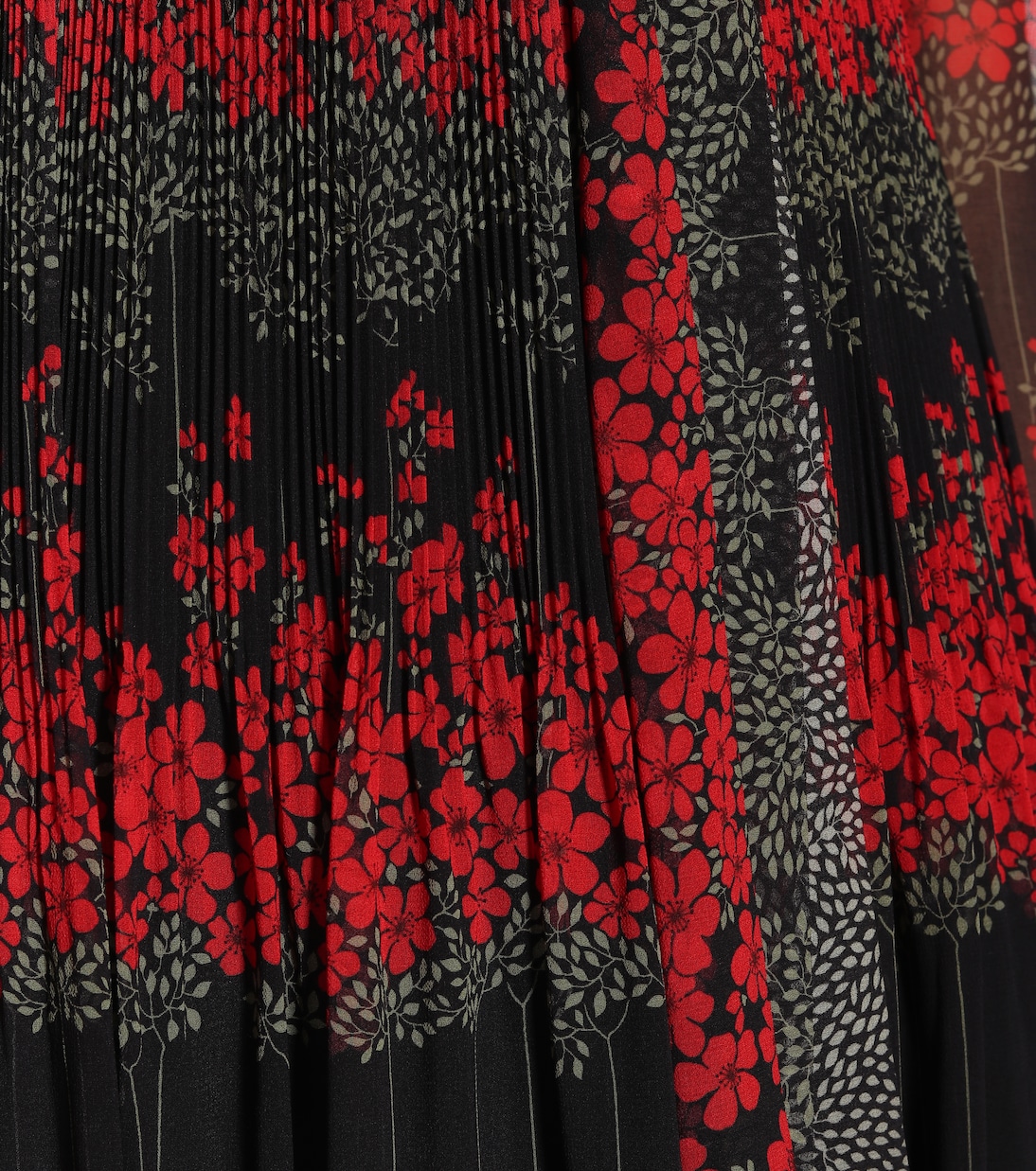 Robe midi à fleurs | REDValentino