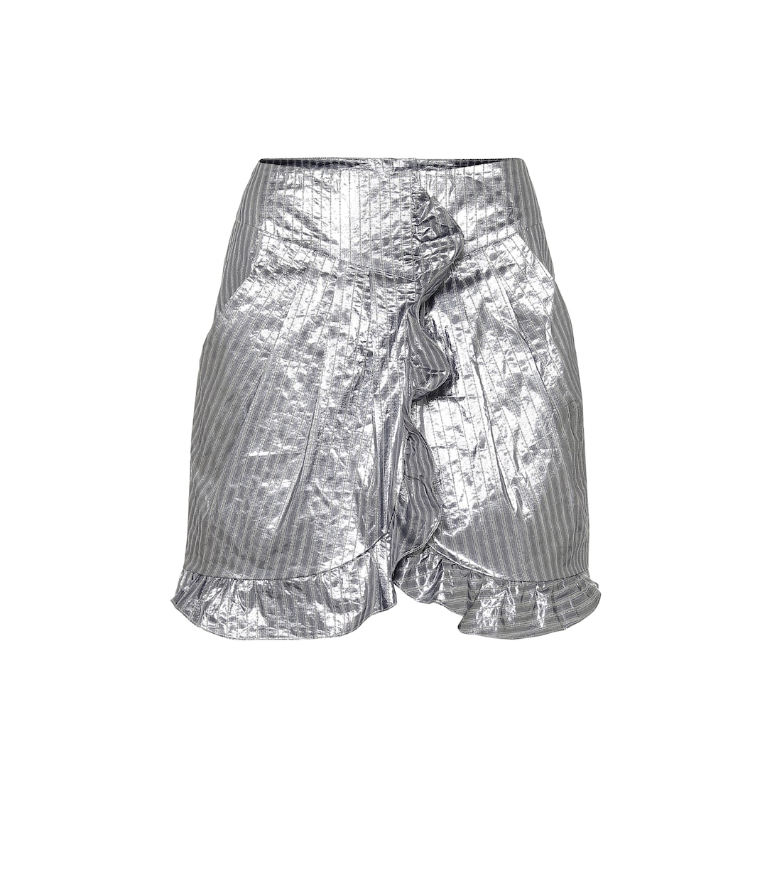 Minigonna Mucius a righe in lamé | Isabel Marant