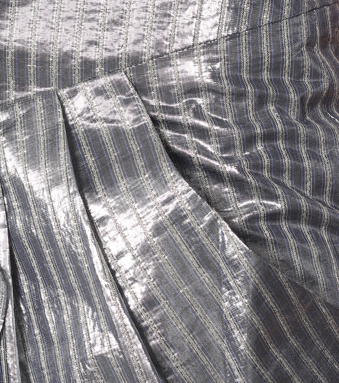 Minigonna Mucius a righe in lamé | Isabel Marant